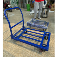 Xe đẩy hàng 4 bánh gấp gọn càng xanh tải trọng 300kg ,Xe đẩy hàng gấp gọn có size