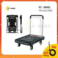 Xe Đẩy Hàng 4 Bánh Gấp Gọn MAXKIWI PT-0096C Tải Trọng 180kg