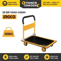 Xe đẩy hàng 4 bánh gấp gọn INGCO HPHT11502, tải trọng 150 kg, thiết kế an toàn và tiện ích - Trang bị toàn diện