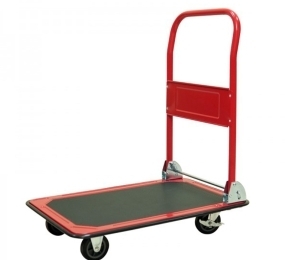 Xe đẩy hàng 4 bánh sàn thép FujiHome HT-415