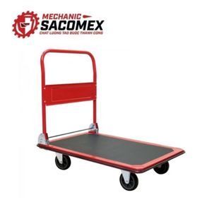 Xe đẩy hàng 4 bánh sàn thép Fujihome HT-430