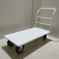 Xe đẩy hàng, 4 bánh tấm tôn 1m2x60cm tải trọng 500kg