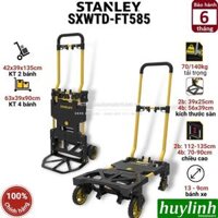 Xe đẩy hàng đa năng 2 và 4 bánh Stanley SXWTD-FT585 - Tải trọng 70140kg - Hàng chính hãng