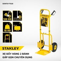 Xe đẩy hàng gấp gọn 2 bánh Stanley FT520 tải trọng 120kg - Hàng chính hãng