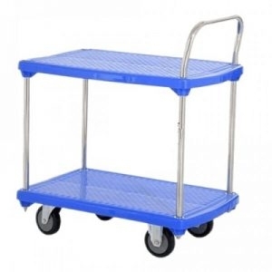 Xe đẩy hàng sàn nhựa 2 tầng Sumo Thái Lan NP-220S