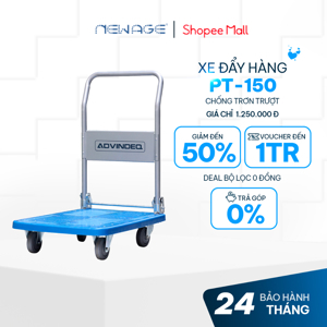 Xe đẩy hàng sàn nhựa Advindeq PT-150