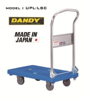 Xe đẩy hàng sàn nhựa siêu nhẹ Dandy UPL-LSC