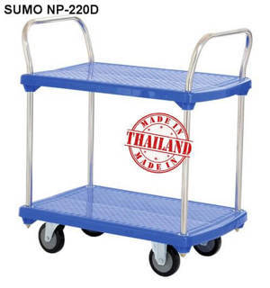 Xe đẩy hàng sàn nhựa Sumo NP-220D