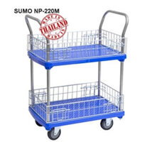 Xe đẩy hàng sàn nhựa Sumo NP-220M