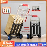 Xe đẩy hàng，Xe Đẩy Gấp Gọn,Xe Kéo Hàng Đi Chợ, Xe Đẩy Hành Lý Khung Thép Chịu Lực Sơn Chống Gỉ