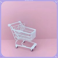 Xe đẩy mini decor, đựng đồ dễ thương