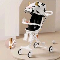 Xe Đẩy Nâng Cấp M9 - 2024 Cho Bé Yêu 2 Chiều 3 Tư Thế Ngả Sâu (phiên bản có Bàn Ăn Dặm)