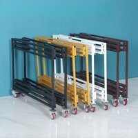 Xe đẩy nhỏ có thể gập lại, xe bán hoa, xe bán hàng đường phố, kệ trưng bày, xe quảng cáo di động, siêu thị, giá đặc biệt, chợ đêm mạnh mẽ F8AA