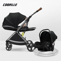 Xe đẩy nôi em bé COBALLE và nôi xách tay kiêm ghế ô tô COBALLE cao cấp dành cho bé từ sơ sinh đến 4 tuổi tặng full 7 quà