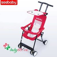 Xe đẩy SeeBaby QQ1-2 có mái che (đỏ)