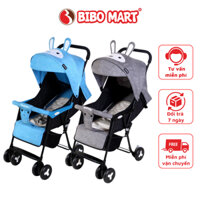 Xe đẩy Seebaby QQ2 Xe Đẩy Gấp Gọn Cho Bé Khoang Ngồi Rộng Màn Che Tai Thỏ Tránh Nắng Mưa Tiện Dụng - Bibo Mart