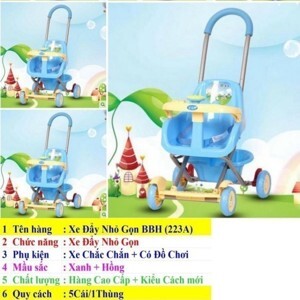 Xe đẩy siêu nhẹ BBH 223A