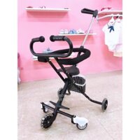Xe Đẩy Siêu Thị 5 Bánh Cho BÉ [ LOẠI XỊN - BÁNH XE SÁNG, KÈM GIỎ  - THÂN XE CAO HƠN [Siêu Sale]