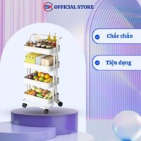 Xe Đẩy Spa 3 Tầng CSK Khung Sắt Sơn Tĩnh Điện XDS3T_TRANG XDS3T_DEN
