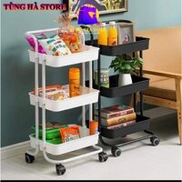 Xe đẩy spa đa năng 3 tầng xe đẩy bỉm sữa