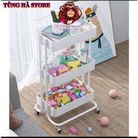 Xe đẩy spa đa năng 3 tầng xe đẩy bỉm sữa