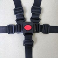 Xe đẩy trẻ em Dây an toàn Ghế ăn cho bé Dây an toàn Xe đẩy năm điểm Ghế mây Đai cố định Dây an toàn 543