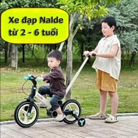 Xe đẩy trẻ em gấp gọn 3 bánh NADLE 5in1 kiêm xe thăng bằng, xe đạp dành trẻ từ 2-6 tuổi, trọng tải tối đa lên đến 40kg