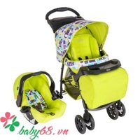 Xe đẩy trẻ em kết hợp nôi xách tay, ghế ngồi ô tô cho bé Travel System Graco Mirage+ Toy Town 1913562