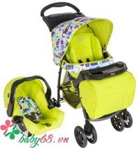 Xe đẩy trẻ em kiêm nôi xách tay và ghế ngồi ô tô Travel System Graco Mirage+ Toy Town 1913562