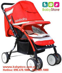 Xe đẩy trẻ em Seebaby cao cấp 2 chiều T08