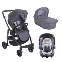 Xe đẩy trẻ em Travel System Graco Evo Trio Stripe