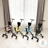 Xe đẩy Vovo /Play Kids / Umoo gấp gọn đảo chiều thuận tiện mang đi -Diệp Anh Baby