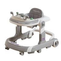 Xe Đẩy Xe Tập Đi Bàn Ăn Dặm Cho Bé 3 Trong 1, Có Thể Gấp Gọn Và Điều Chỉnh Chiều Cao