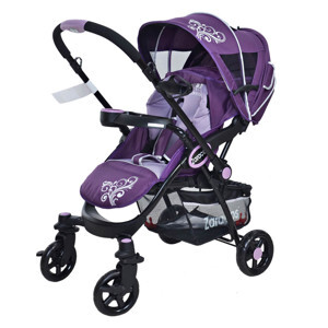 Xe đẩy trẻ em Zaracos Larry C318 ( 3186) - đẩy 2 chiều tiện lợi