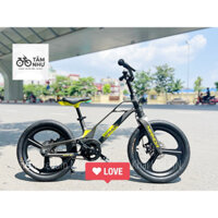 Xe đẹp trẻ em MIAMOR MARS 18 ( vành đúc) chính hãng kèm bánh phụ và combo quà tặng