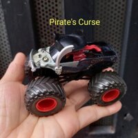 Xe địa hình Monster Jam 1:64, Pirate's Curse (không hộp) vui lòng xem phần mô tả sản phẩm ạ.