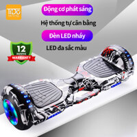 Xe Điện 2 Bánh Cân Bằng 6.5 inch - Tích Hợp Loa Bluetooth - LED Đổi Màu Cực Chất - Bảo Hành 24 Tháng