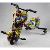 XE ĐIỆN 3 BÁNH DRIFT NEW 2023 GRATIFY (Lõi đồng 2,5 cm cho thuê khu vui chơi)
