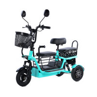 Xe điện 3 bánh, xe ba bánh điện mini, gấp gọn, 3 chỗ ngồi, giá rẻ, cho người già, người khuyết tật MEDI-PROCARE MP-WHEEL-ESTF18
