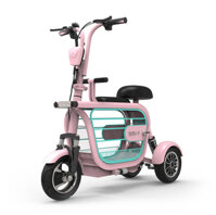 Xe điện 3 bánh, xe ba bánh điện mini, gấp gọn, 2 chỗ ngồi, giá rẻ cho người già, người khuyết tật MEDI-PROCARE MP-WHEEL-ESTF7