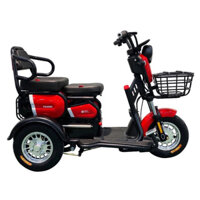 Xe điện 3 bánh, xe ba bánh điện, xe máy điện 3 bánh 2 chỗ ngồi giá rẻ cho người già, người khuyết tật MEDI-PROCARE MP-WHEEL-EST505