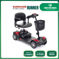 Xe điện 4 bánh EuroCare Runner dành cho người già di chuyển 12km/lần sạc