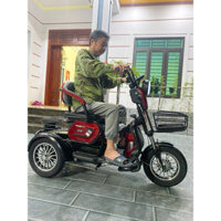 Xe điện ba bánh cho người già, Người khuyết tật, Mẫu xe F68-Super Sport, An toàn cho người già, Mẫu mới năm 2023