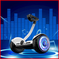 Xe Điện Cân Bằng 10inch model mới nhất kết nối app bluetooth thông minh có tay cầm hiện đại - Bảo hành chính hãng 1 năm