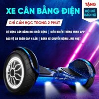 Xe Điện Cân Bằng 2 Bánh 6.5 Inch - Xe Cân Bằng Điện Kết Nối Bluetooth Tích Hợp LED Chiếu Sáng ,Bảo Hành 12 Tháng