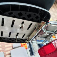 Xe Điện Đa Năng Cốp Xe Đuôi Giá Đỡ Thép Không Gỉ Giá Đỡ Bàn Chuông Kệ Pin Đuôi Hộp Sửa Đổi Dày Đa Năng