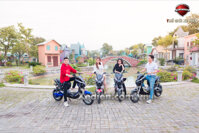 Xe điện JVC Jeek Plus 2021 phanh đĩa to