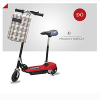 Xe Điện Mini E-Scooter Gấp Gọn, Động Cơ 120W ,Pin 4.5AH /24V, Tải Trọng 80kg, Tặng Kèm Giỏ Đồ.
