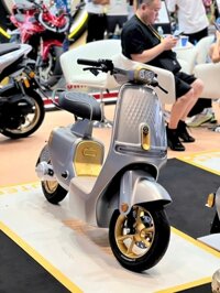 Xe Điện QJtec VC pro 2025 màu xám