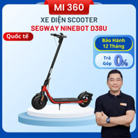 Xe điện Scooter Segway Ninebot D38U – Hàng Chính Hãng – Bảo Hành 24 Tháng